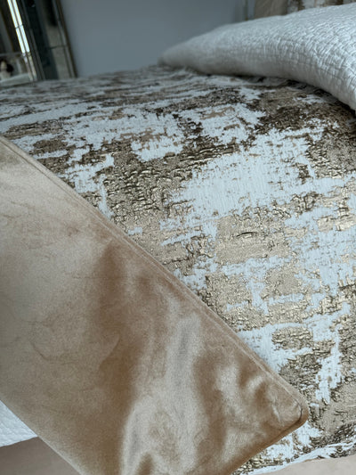 Cirrus Gold throw 260 x 60 cm