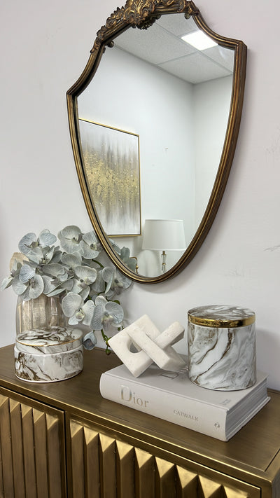 Marble swirl Jar - Luscious Homewares