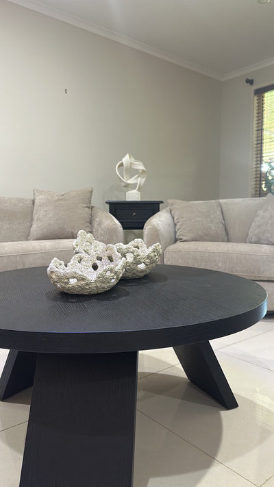 Coral fossil sandstone bowl - Luscious Homewares