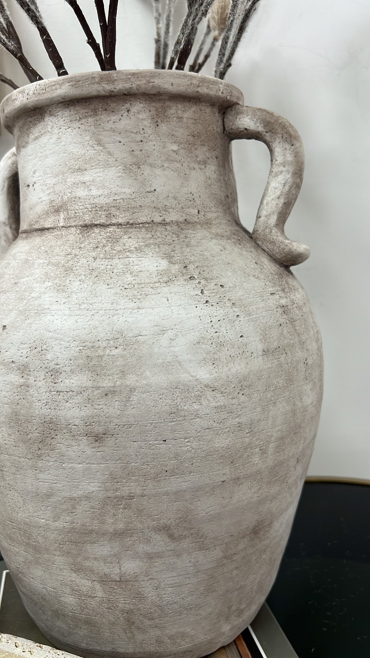 Ella ceramic urn vase - Luscious Homewares