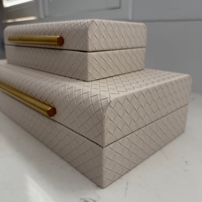Sophia Beige decorative box