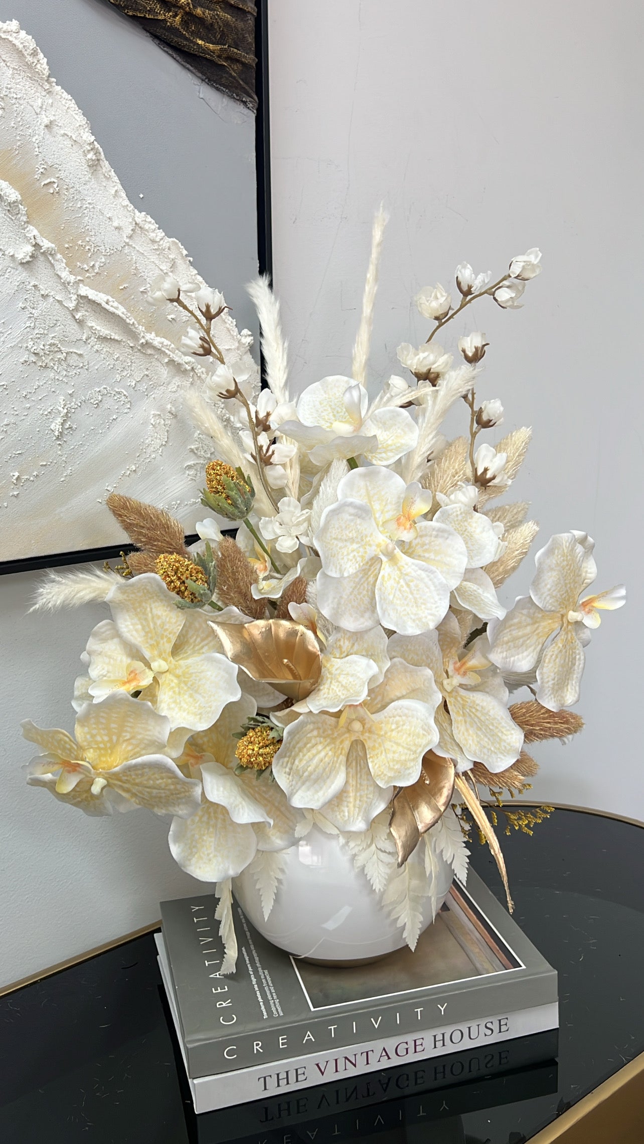 Yellow Bloom floral arrangement