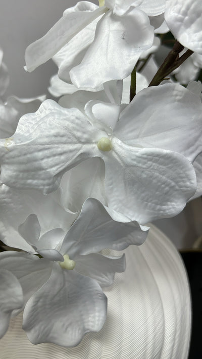 Angelican real touch white orchid 95 cm stem - Luscious Homewares