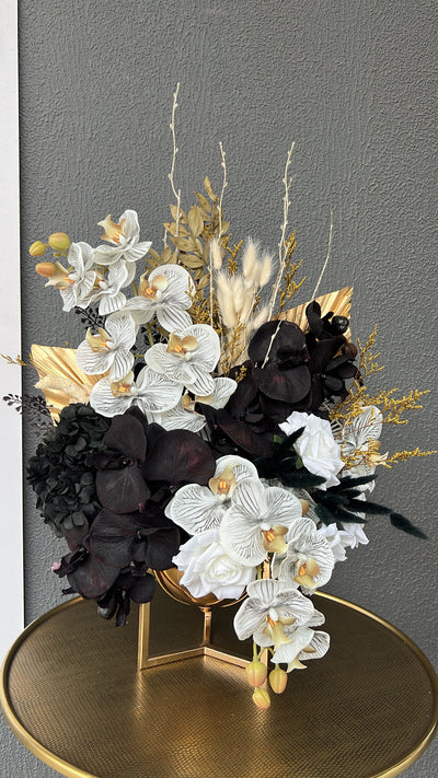 Maleficent floral arrangement - Luscious Homewares