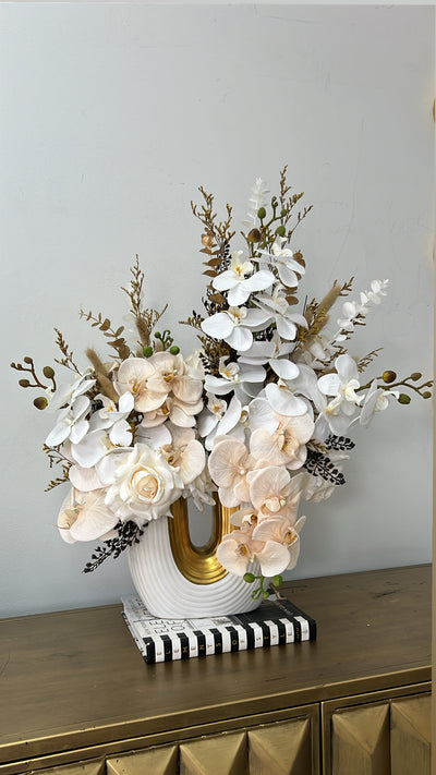 Yasmin floral arrangement - Luscious Homewares