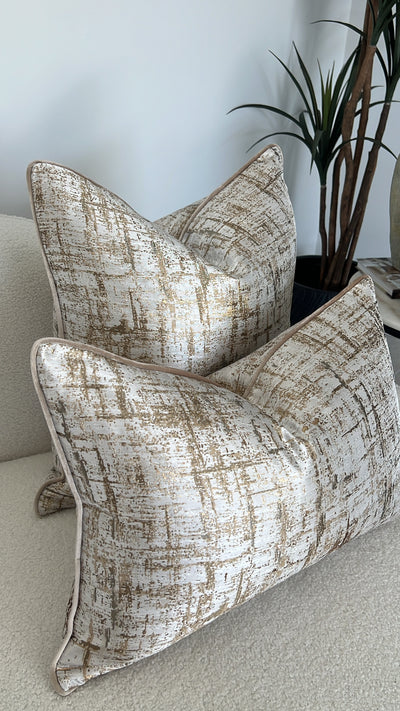 Precious nude cushion - Luscious Homewares