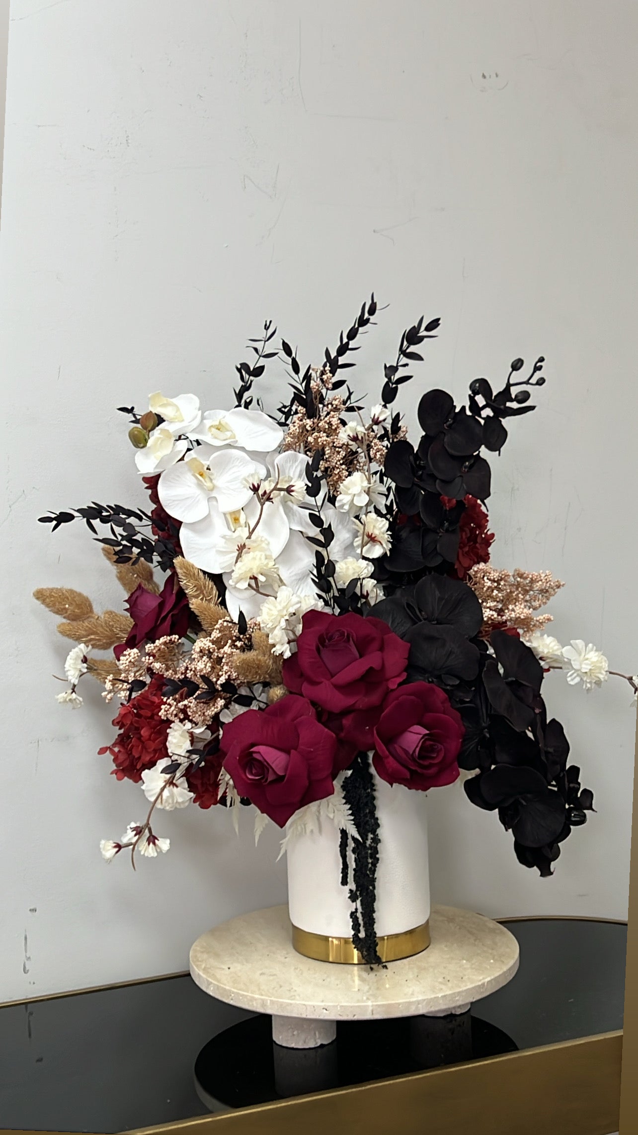 Reign floral arrangement