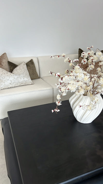 Alina sandy cushion - Luscious Homewares