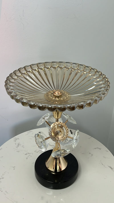 Opulent crystal decorative bowl - Luscious Homewares