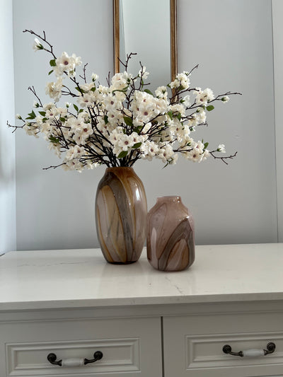Poppy Glass vase - Luscious Homewares