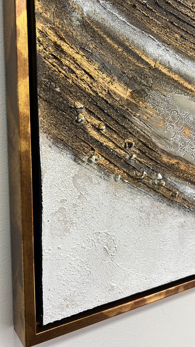Luna Bronze frame wall art - Luscious Homewares