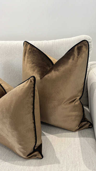 Royal luxe bronze cushion - Luscious Homewares