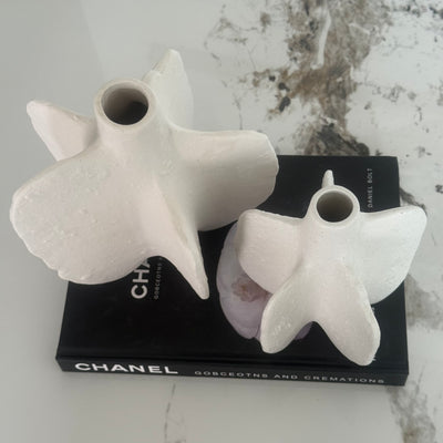 Set of 2 ceramic vases