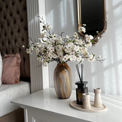 Poppy Glass vase - Luscious Homewares