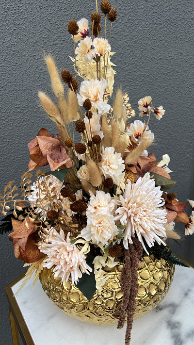 Gentle touch floral arrangement - Luscious Homewares