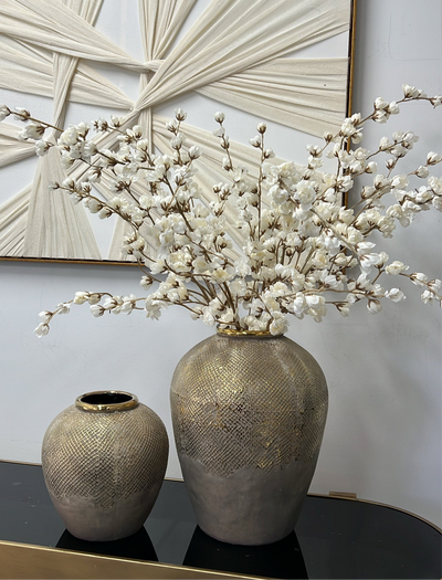Luxe Mesh gold vase - Luscious Homewares