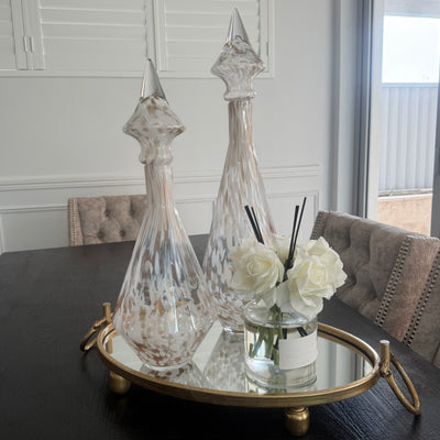 Tamara blown glass jar