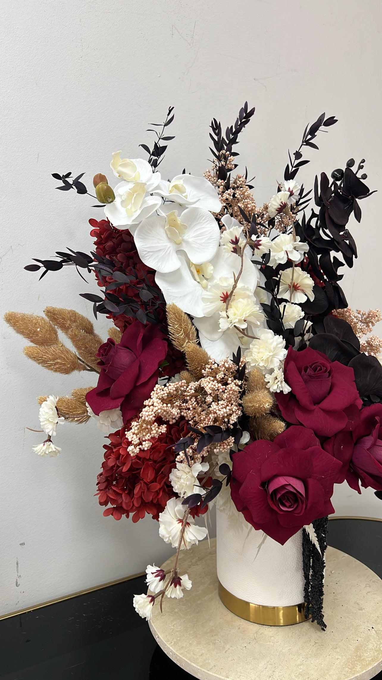 Reign floral arrangement