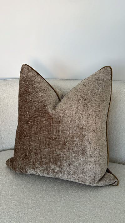 Alina sandy cushion - Luscious Homewares