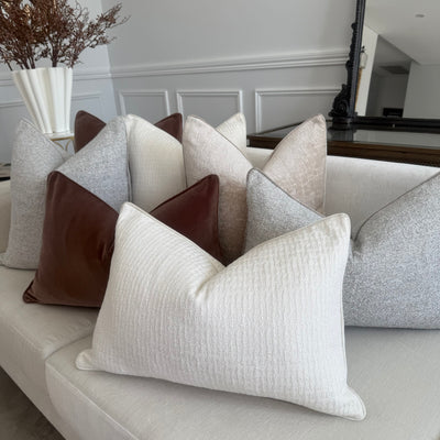 Bianca off white cushion