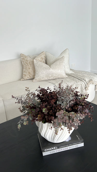Bella nude cushion - Luscious Homewares