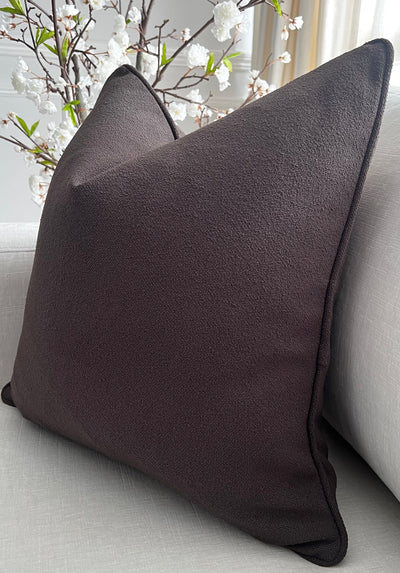 Millard Expresso cushion - Luscious Homewares
