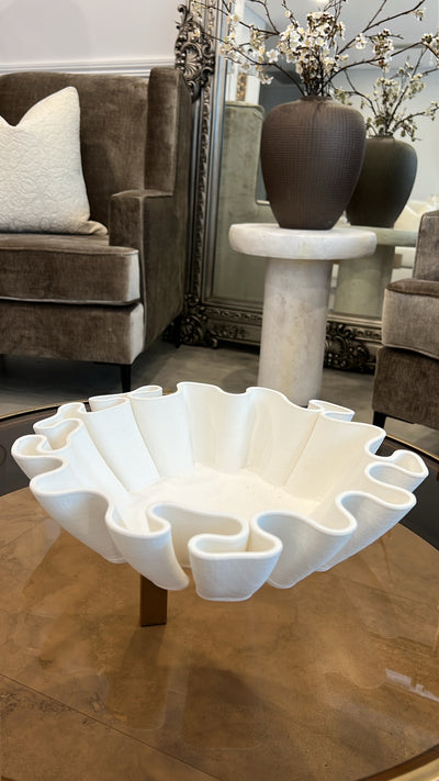 Lujayna  ceramic 3d digital bowl - Luscious Homewares