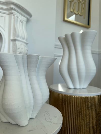 Taylor 3d ceramic vase - Luscious Homewares