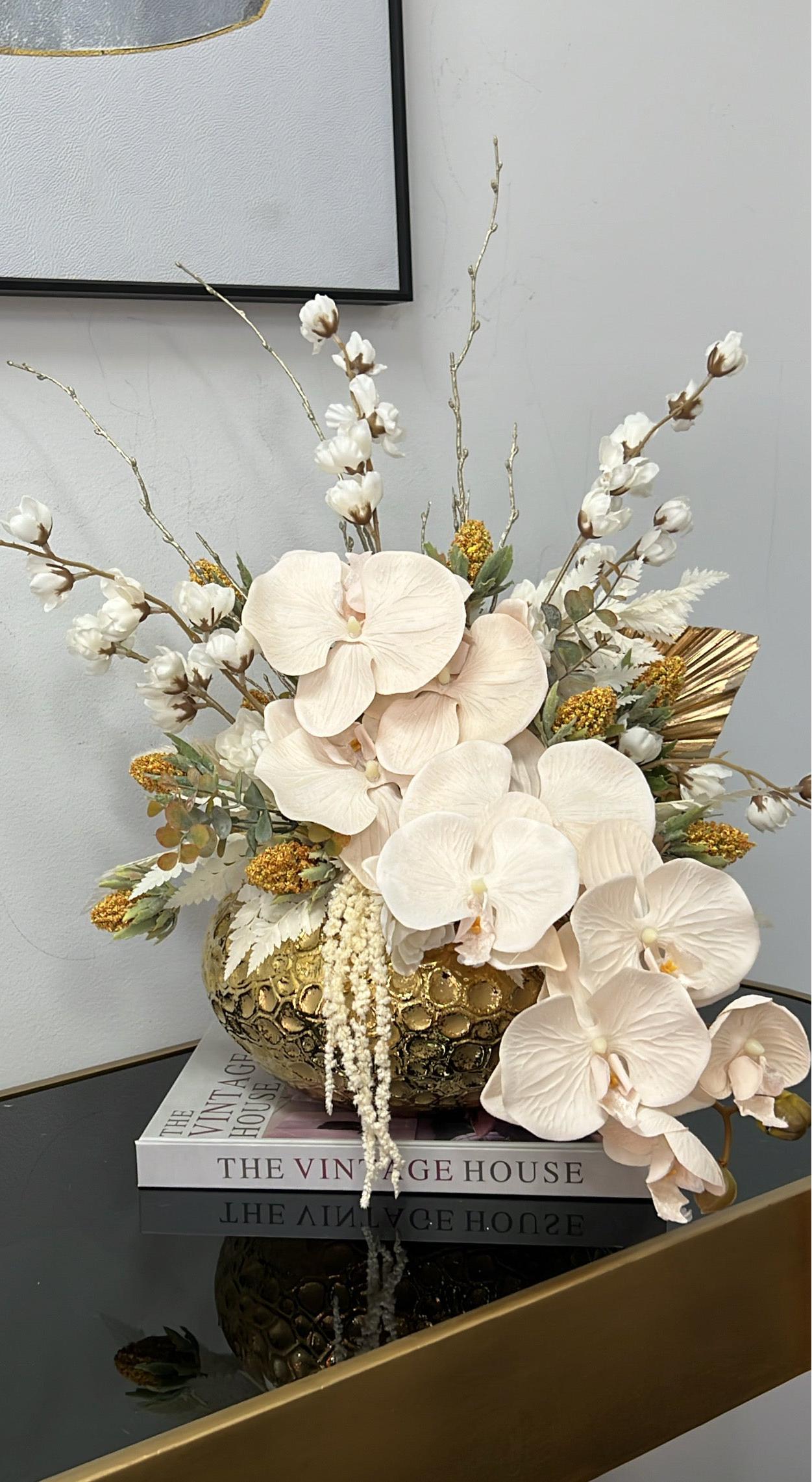 Halla bloom floral arrangement - Luscious Homewares