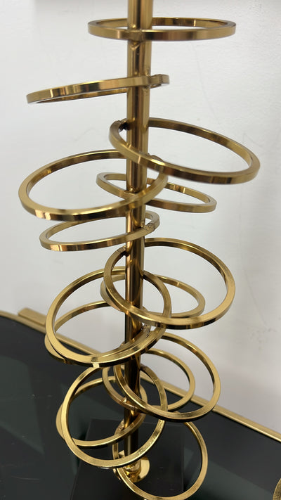 Cosmic Black and gold candle holders - Luscious Homewares