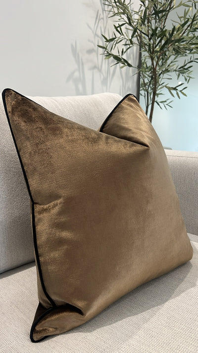 Royal luxe bronze cushion - Luscious Homewares