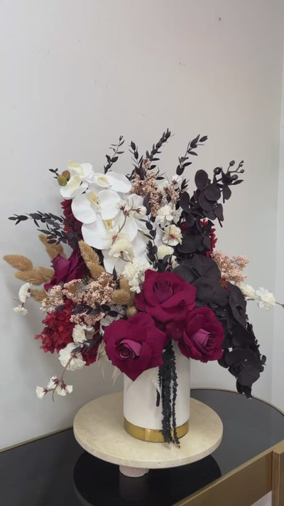Reign floral arrangement