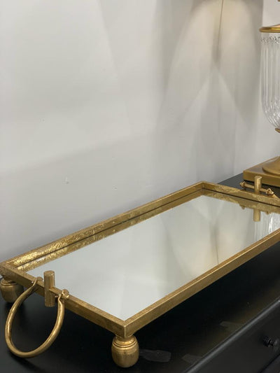 Liberty gold tray small - Luscious Homewares